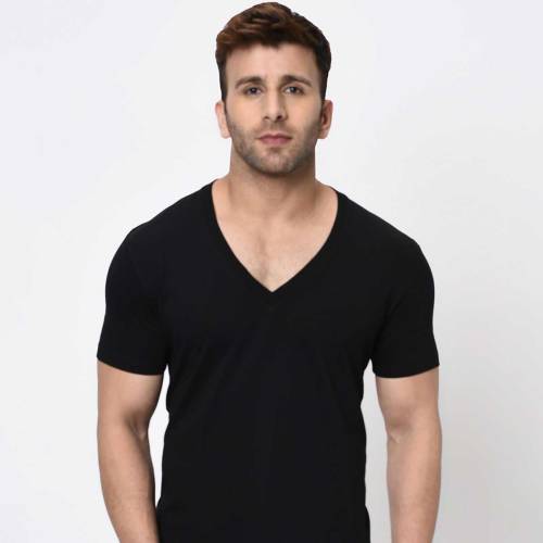 V Neck T-shirt Manufacturers in Chandigarh