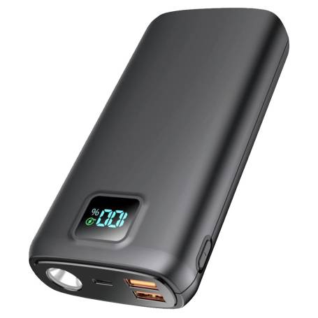 Black Power Bank With Digital Display And Flashlight Manufacturers in Delhi