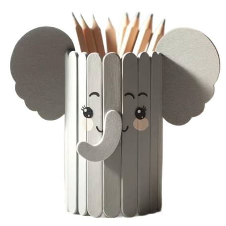 Gray Elephant Pencil Holder Manufacturers in Delhi