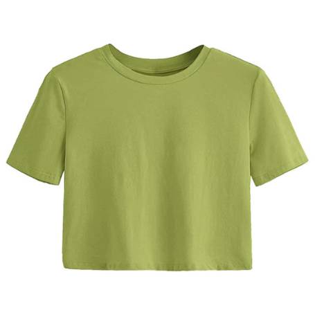 Green Crop T-shirt Manufacturers in Delhi