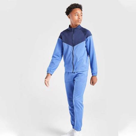 Men Navy Blue Zip Up Tracksuit Manufacturers in Delhi