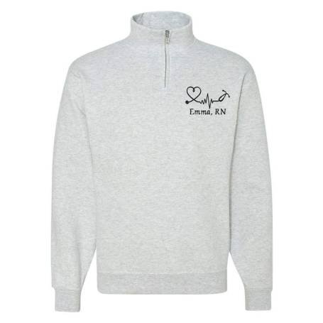 Monogram Embroidered Premium Sweatshirt Manufacturers in Delhi