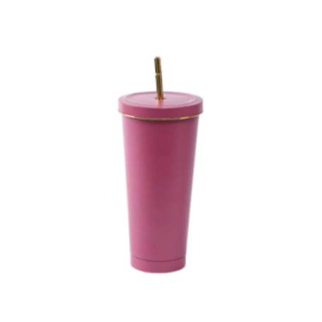 Pink Tumbler with Straw Manufacturers in Delhi