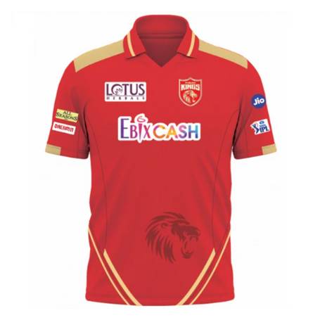 Punjab Kings IPL Cricket Jersey Manufacturers in Delhi