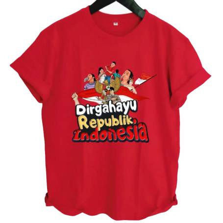 Red Indonesia Graphic T-Shirt Manufacturers in Delhi