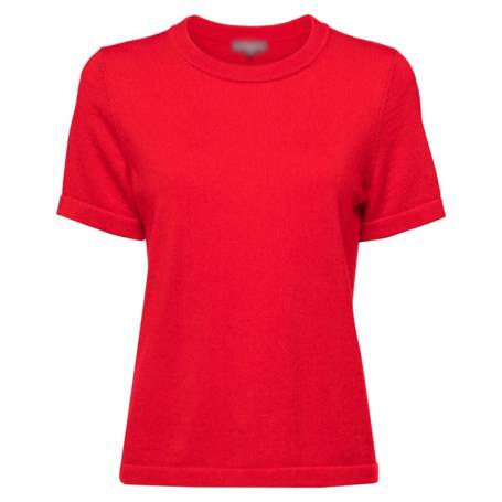 Red Round Neck Serena T-Shirt Manufacturers in Delhi
