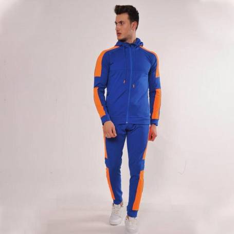 Royal Blue Super Poly Tracksuit Manufacturers in Delhi