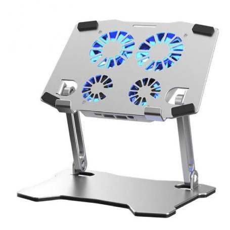 Silver And Blue Laptop Cooling Stand Manufacturers in Delhi