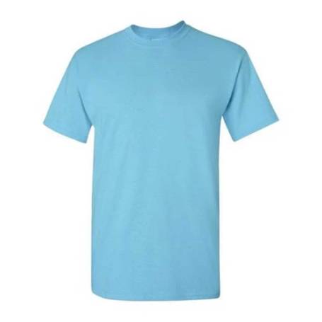 Sky Blue Round Neck T-shirt Manufacturers in Delhi