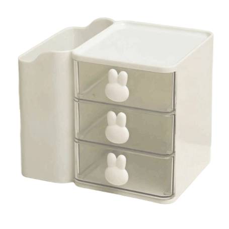 White Rabbit Desk Organizer With Drawers Manufacturers in Delhi