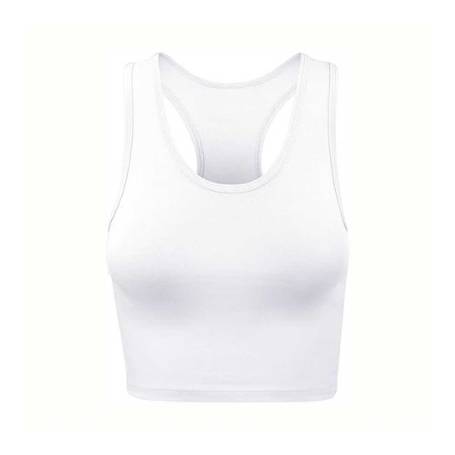 Women’s White Crop Tank Top Manufacturers in Delhi