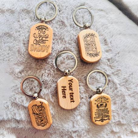 Wooden Printed Keychain Manufacturers in Delhi